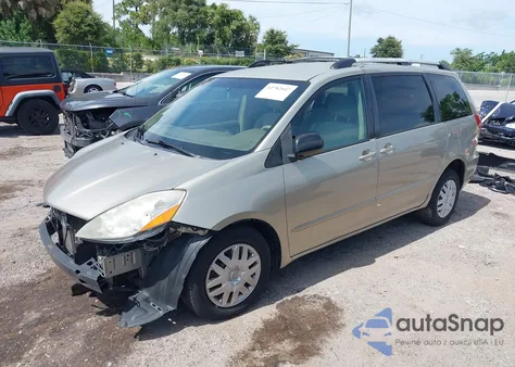2007 Toyota Sienna Le from USA, damaged, VIN 5TDZK23C47S080655